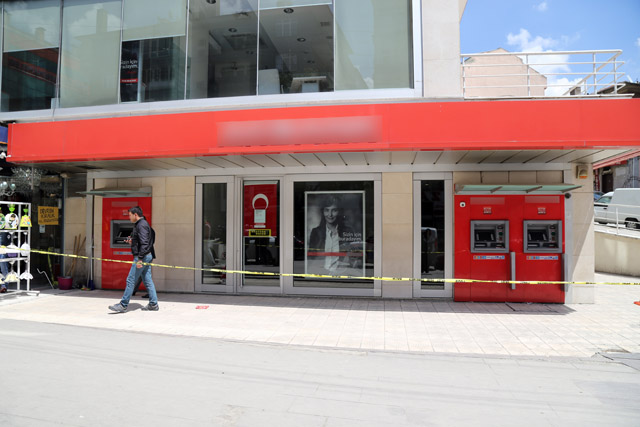 Başkentte filmleri aratmayan banka soygunu