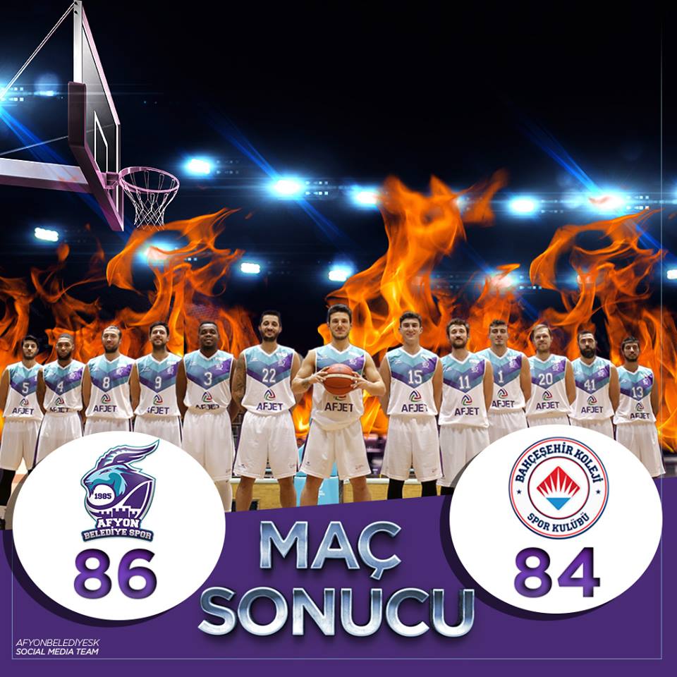 Baskette Bahçeşehir’i 2 sayı farkla yıktık