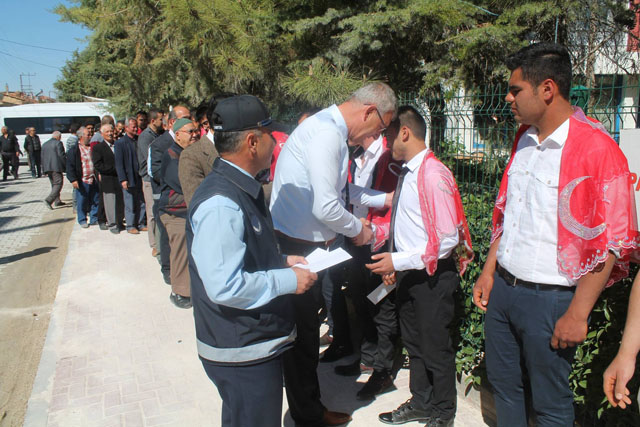 Başmakçı, askerlerini uğurladı