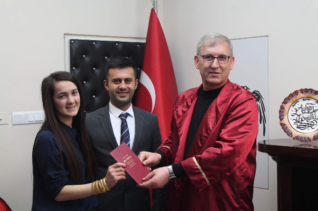 Başmakçı’da 2016 Yılının İlk Nikahı Kıyıldı