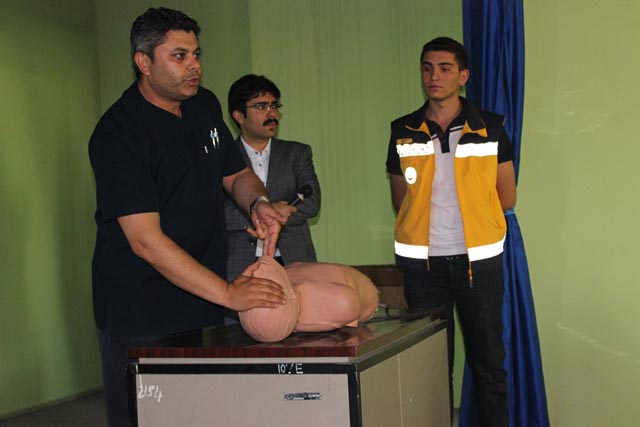 Bayat’ta kalp krizi ve ilk yardım programı düzenlendi