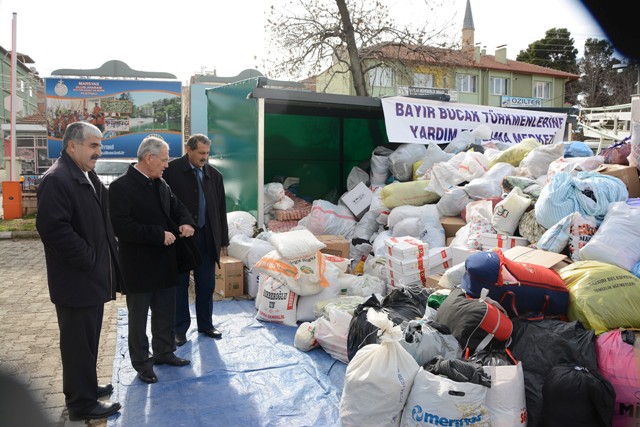 Bayır Bucak Türkmenleri İçin Yardıma Koştular