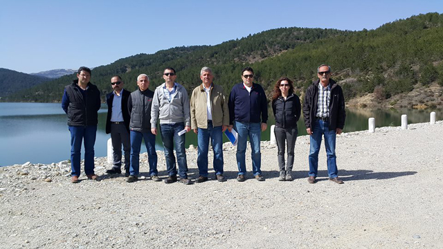 Baysal Çayhisar göletinde