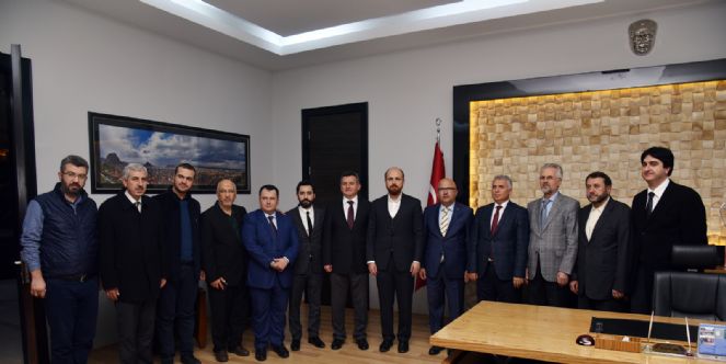 Bilal Erdoğan'dan Başkan Çoban'a Ziyaret