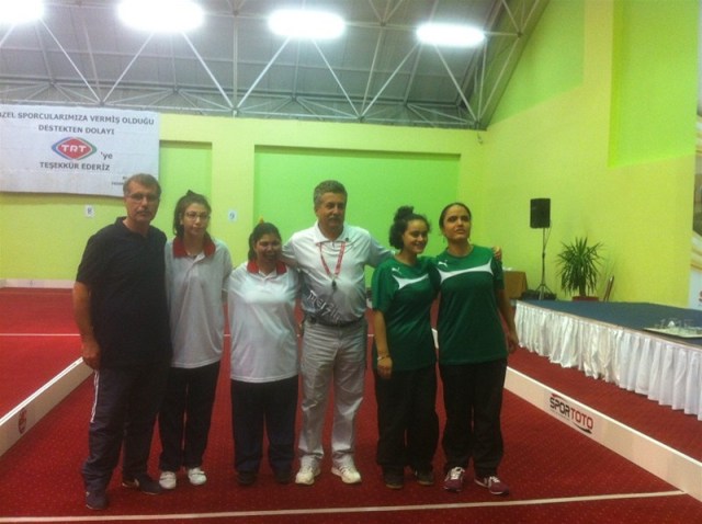 Bocce'de özel sporcular Türkiye şampiyonu oldu