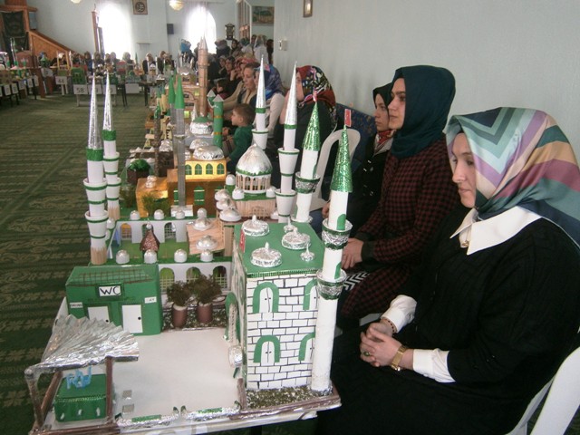Bolvadin’de cami maketi yarışması düzenlendi