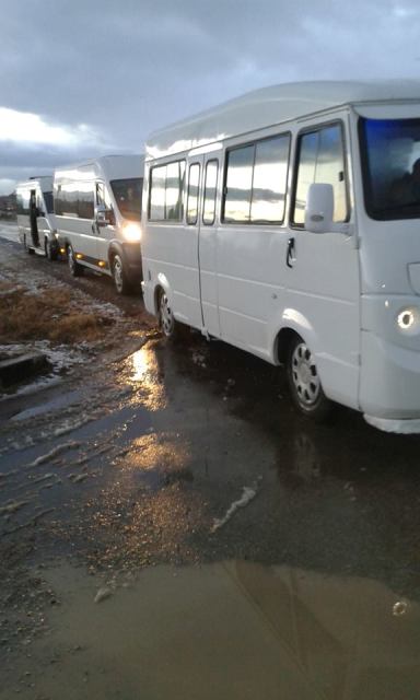 Bolvadin’de servis araçları denetlendi