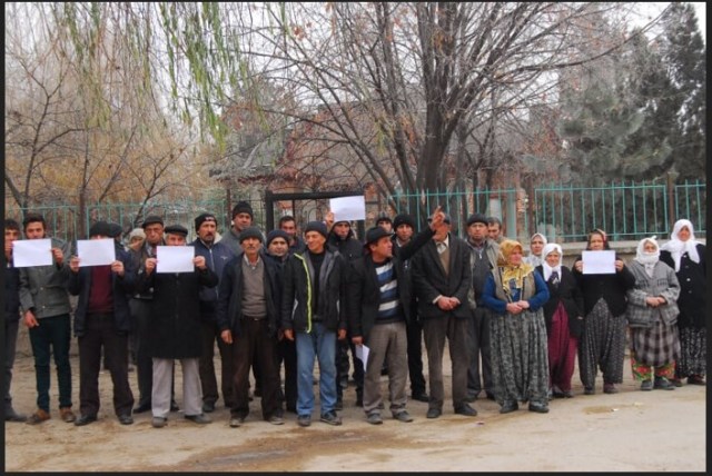 Boyalı halkı meralarının satılmaması için ayakta