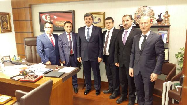 Büro Memur-Sen’den Özkaya’ya ziyaret