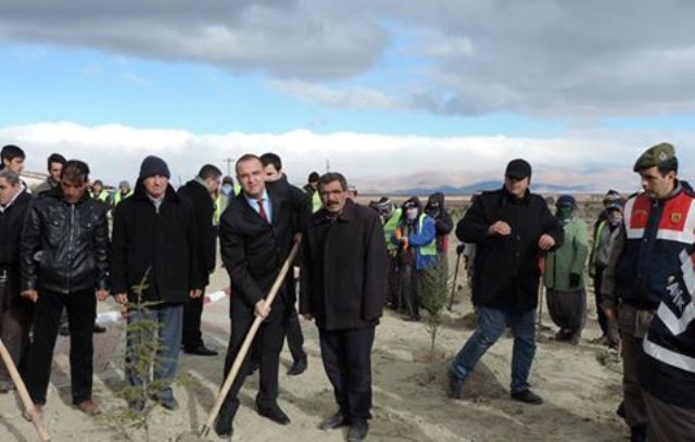 Çay’da şehit astsubay anısına hatıra ormanı oluşturuldu