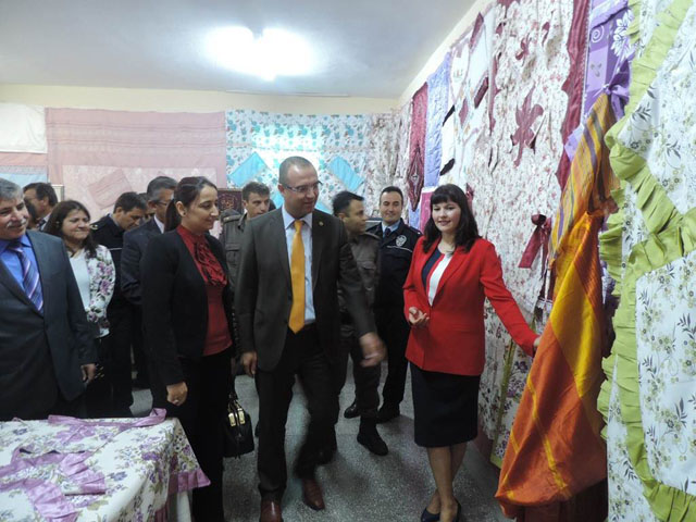 Çay Halk Eğitim Merkezi sergisi açıldı