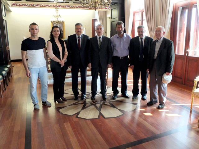 Çevre Hizmetleri Birliği’den Vali Yıldırım’a ziyaret
