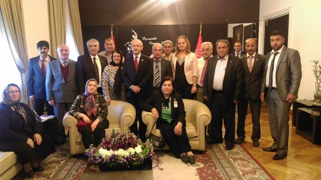 CHP Başmakçı örgütü, Kılıçdaroğlu ile görüştü