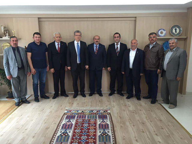 CHP İl Başkanı Demirkırkan, ESOB başkanı Konak’ı ziyaret etti