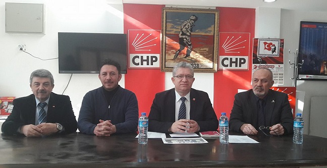 CHP İl Başkanı Haftalık basın toplantısında hükümete yüklendi