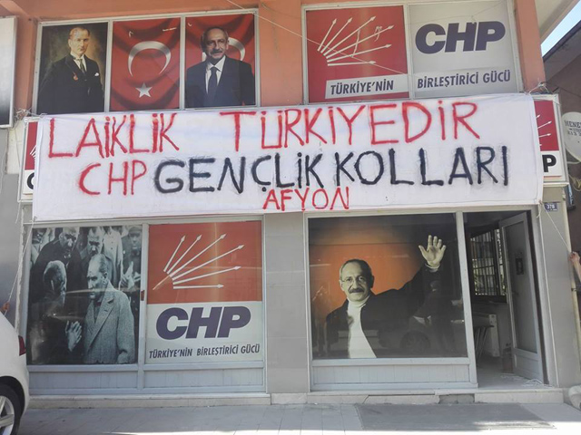 CHP’li Gençler’den Kahraman’a tepki
