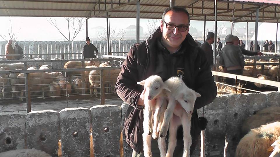 Çiftçi Ergün iş başında