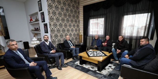 Çoban’a Alevi Kültür Dernekleri Genel Başkanı'ndan Ziyaret