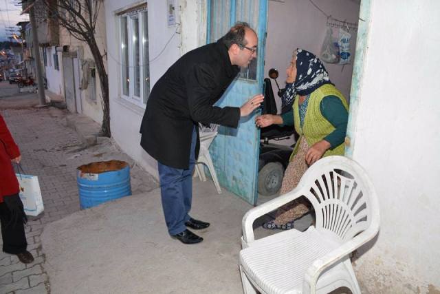 Çöl’den engelli vatandaşa ziyaret