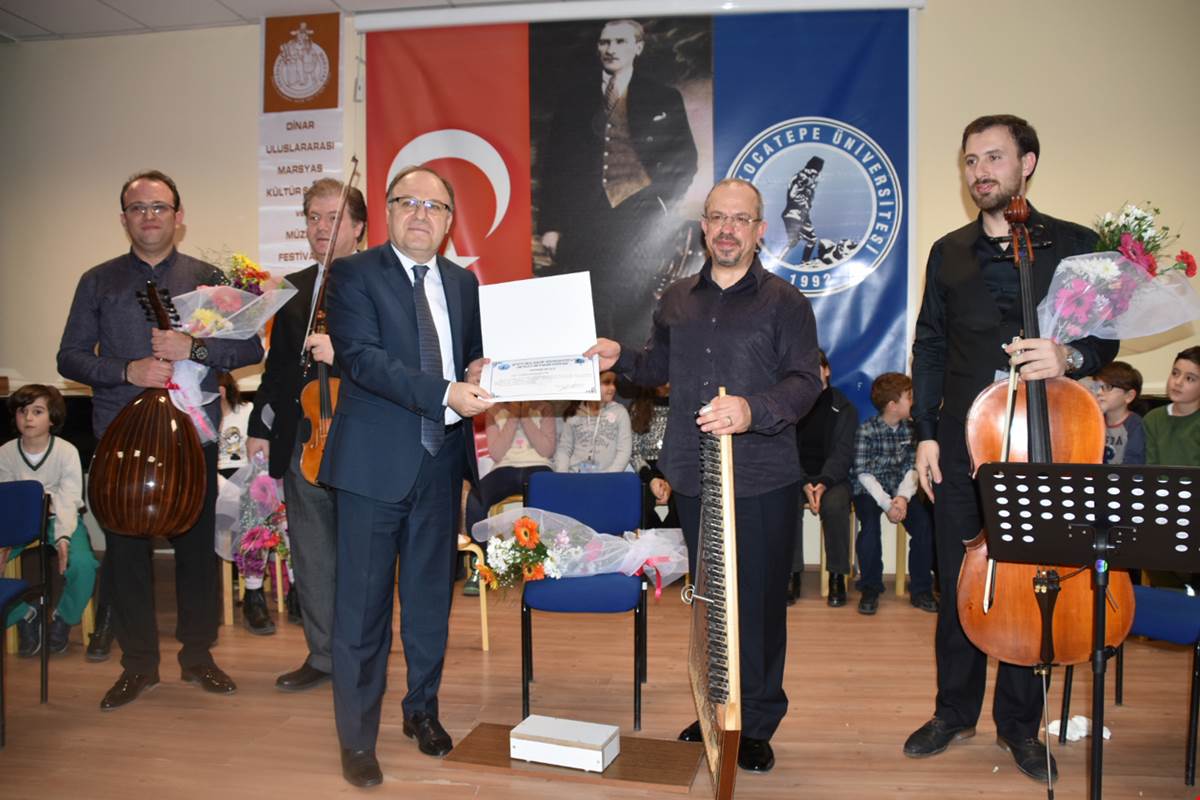 Cumhurbaşkanlığı büyük ödüllü Baktagir AKÜ'de konser verdi