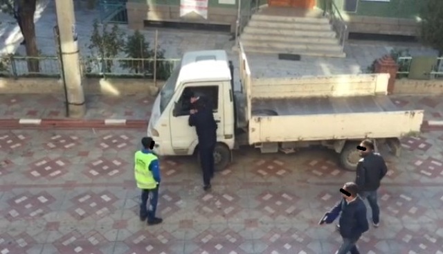 ‘Dağ Başında’ Sürücüye Otoparkçı Yumruğu