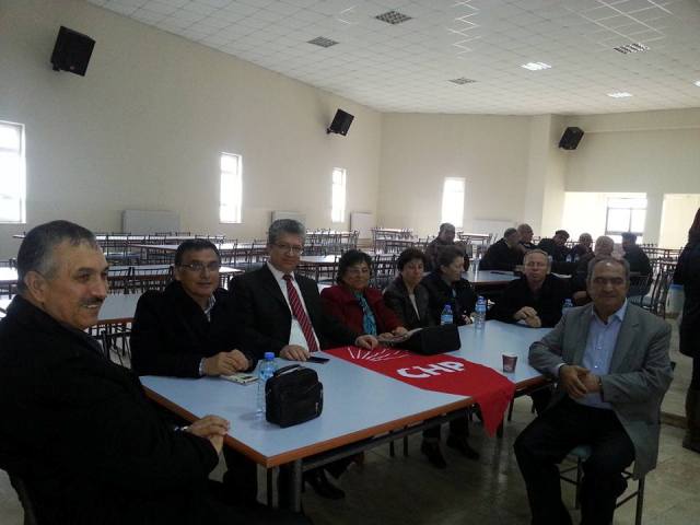 Demirkırkan, ilçe kongrelerinde delegelerle bir araya geliyor