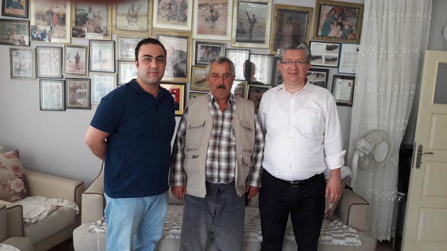 Demirkırkan ve Seçme’den şehit babasına ziyaret
