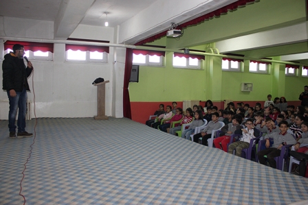  Dinar’da öğrencilere çevre bilinci semineri verildi