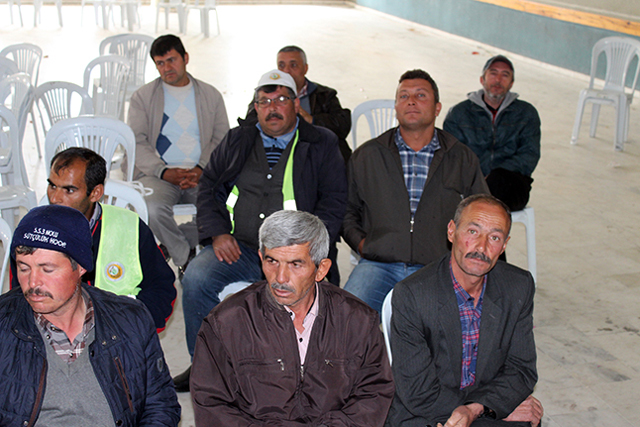 Dinar’da orman işçilerine iş güvenliği eğitimi