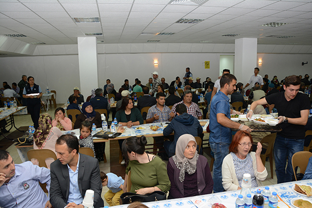 Dinar’da şehit yakınları ve gaziler iftarda buluştu