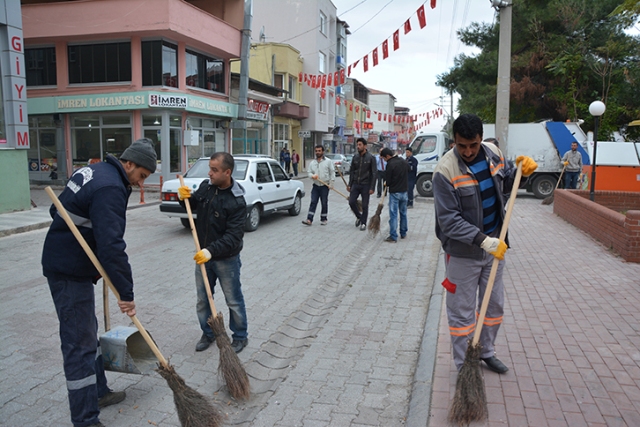 Dinar’ın içinde mıntıka temizliği