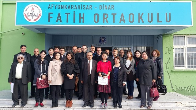 Dinar'da Teog Türkiye 1.'Si Ve Dereceye Giren Öğrenciler Ödüllendirildi