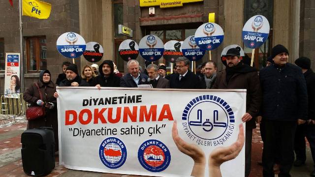 Diyanet-Sen Şubesi, Diyanet İşleri Başkanlığına destek verdi