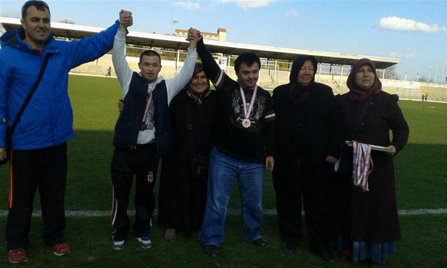  Down Sendromu Gününde atletizm yarışmaları yapıldı