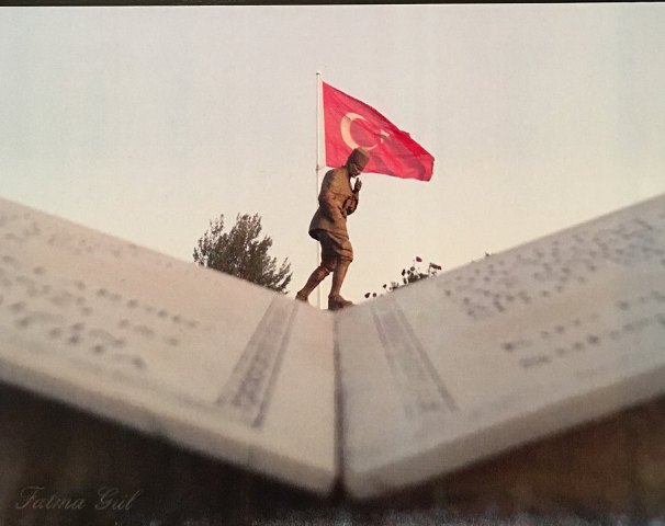 El yapımı kartpostal