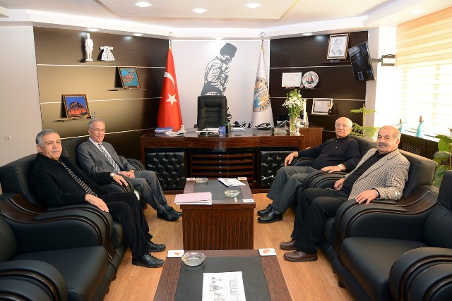 Emekli Emniyet Müdürü Er’den Başkan Acar’a ziyaret