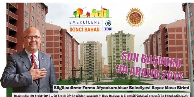 Emekliden Toki Konutlarına Yoğun İlgi
