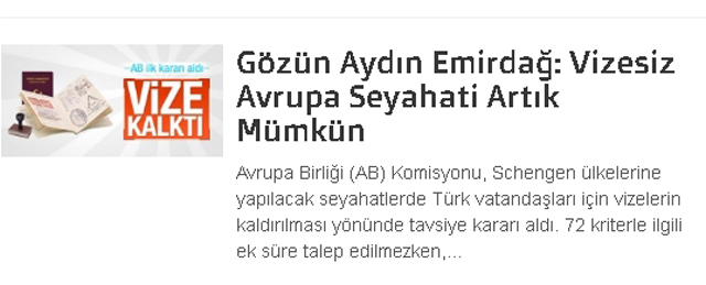  Emirdağ’da vizesiz AB sevinci yaşanıyor