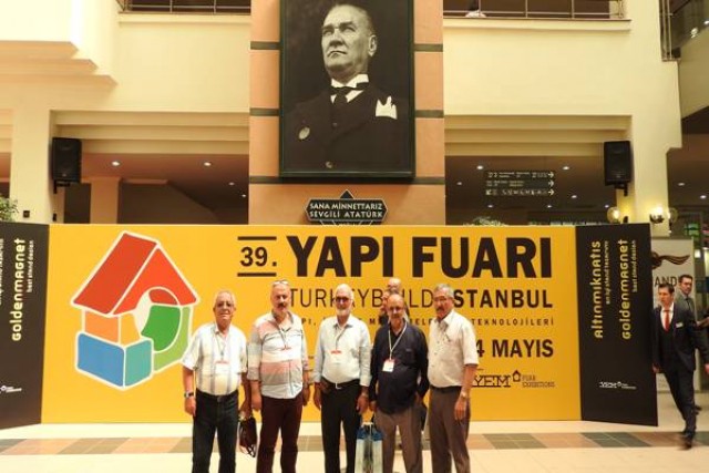 Emirdağlı işadamları İstanbul Yapı Fuarına katıldı