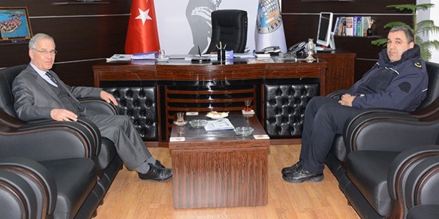 Emniyet Müdürü Bozkurt’tan Başkan Acar’a ziyaret