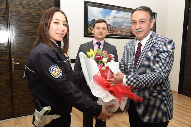 Emniyet’ten Başkan Vekili Açıkgözoğlu’na ziyaret