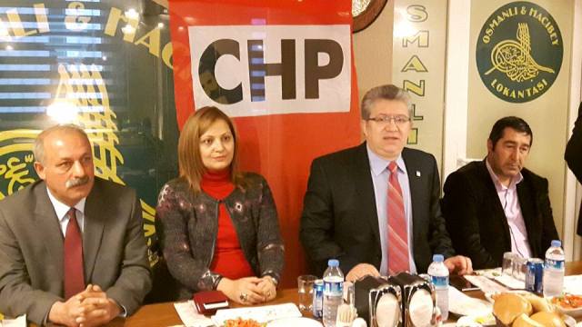 CHP İL BAŞKANLIĞI,BASIN MENSUPLARI İLE BİR ARAYA GELDİ