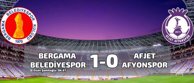 Afjet Afyonspor Bergama Belediyespor maçı 2.yarı 1. bölüm